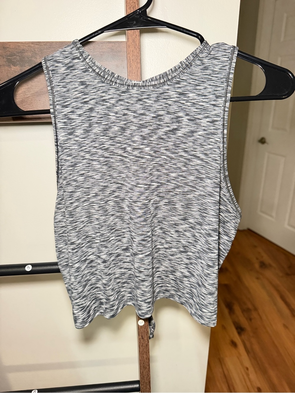 lululemon athletica Gray Space-Dye Muscle Tee